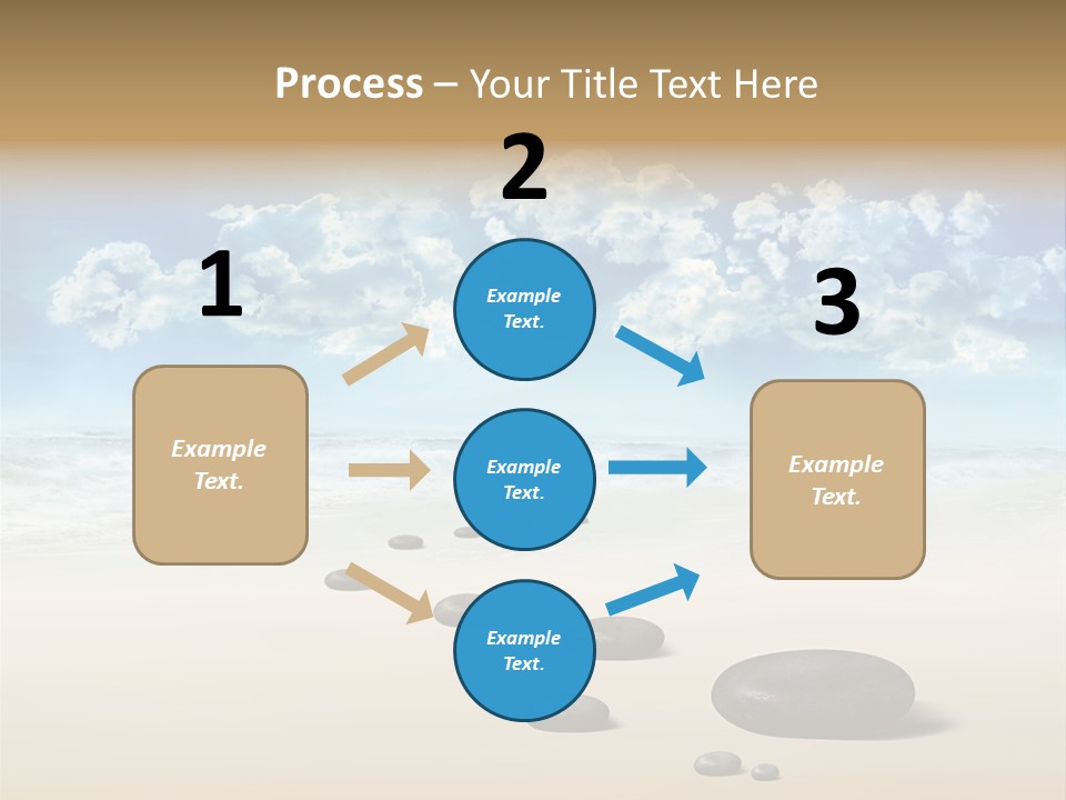 Corporeal Water Beach PowerPoint Template