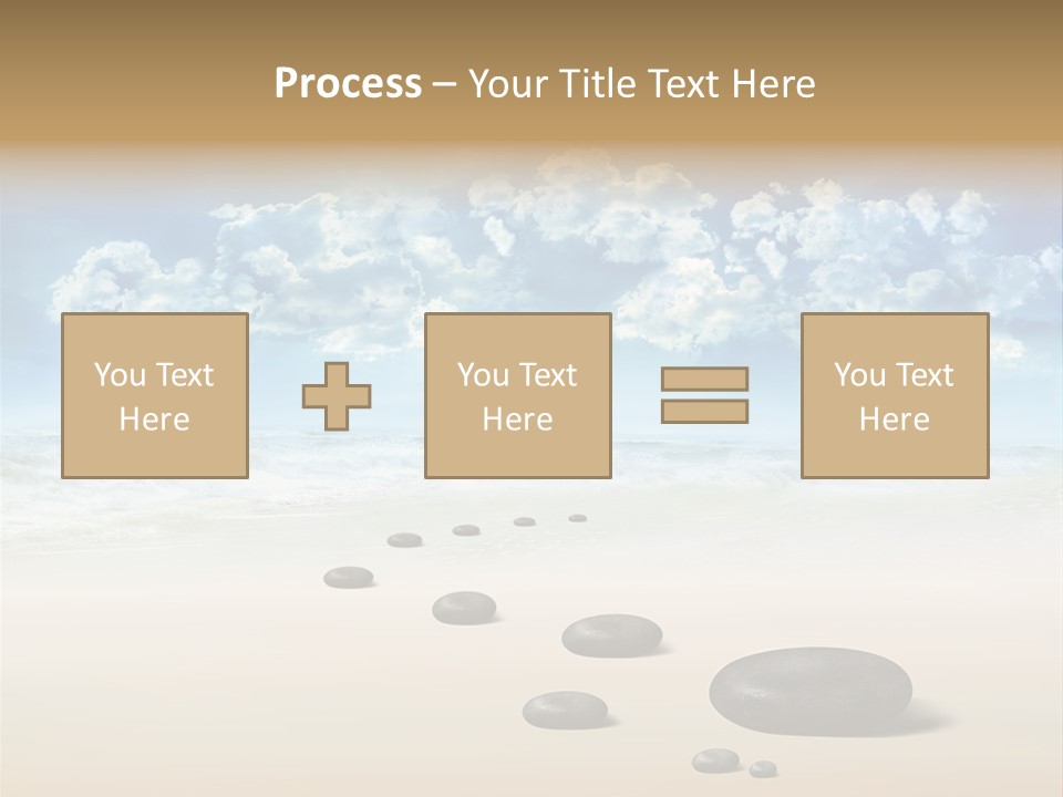 Corporeal Water Beach PowerPoint Template
