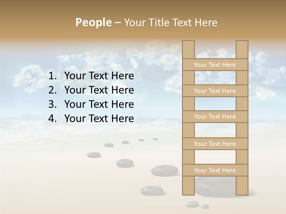 Corporeal Water Beach PowerPoint Template