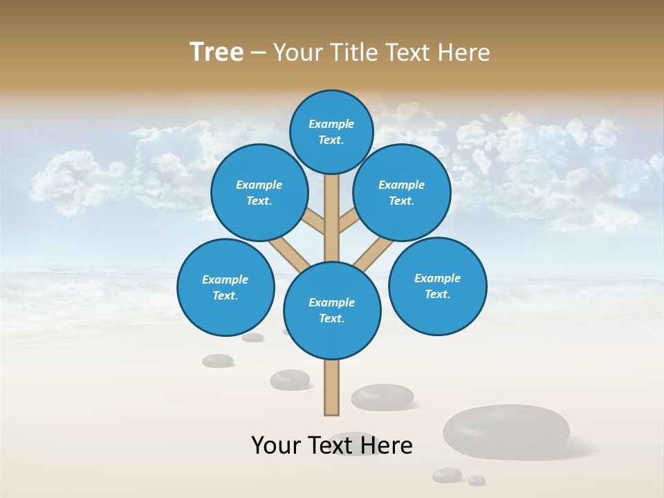 Corporeal Water Beach PowerPoint Template