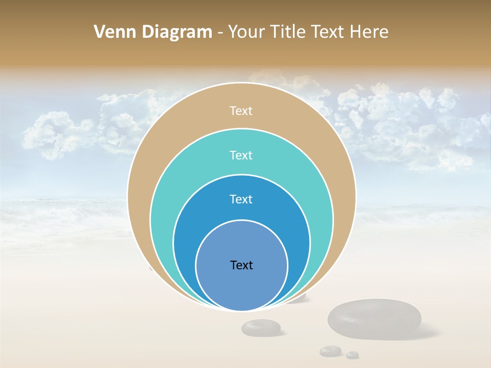 Corporeal Water Beach PowerPoint Template
