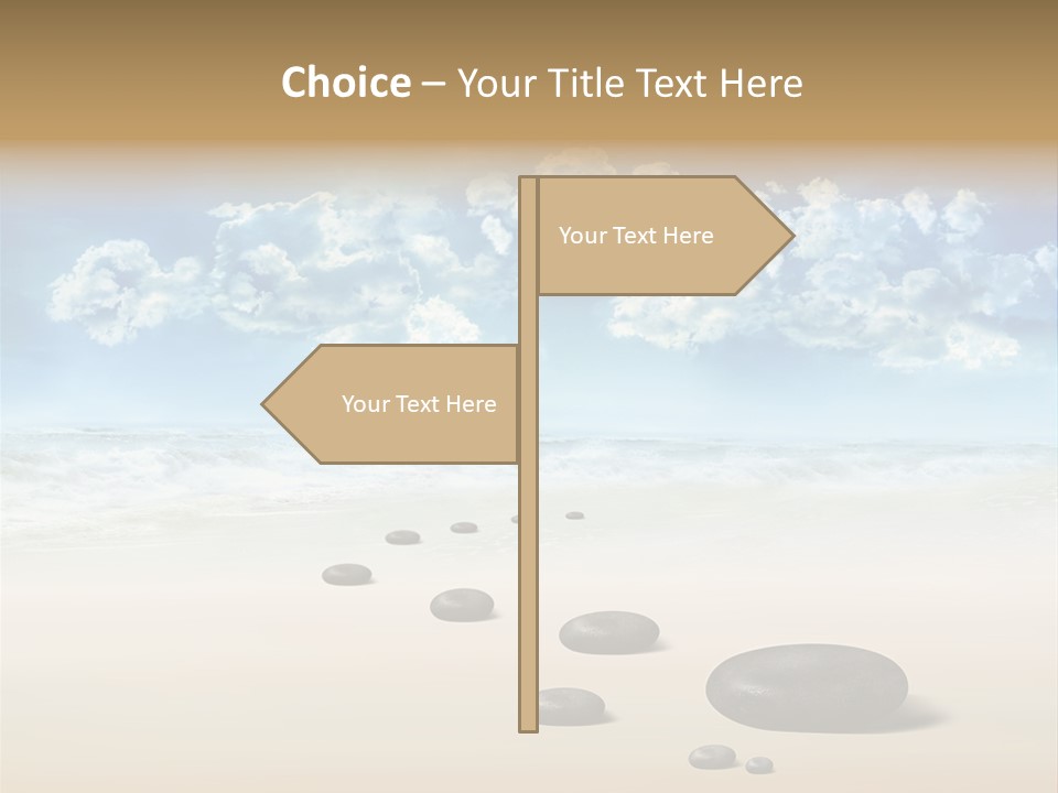 Corporeal Water Beach PowerPoint Template