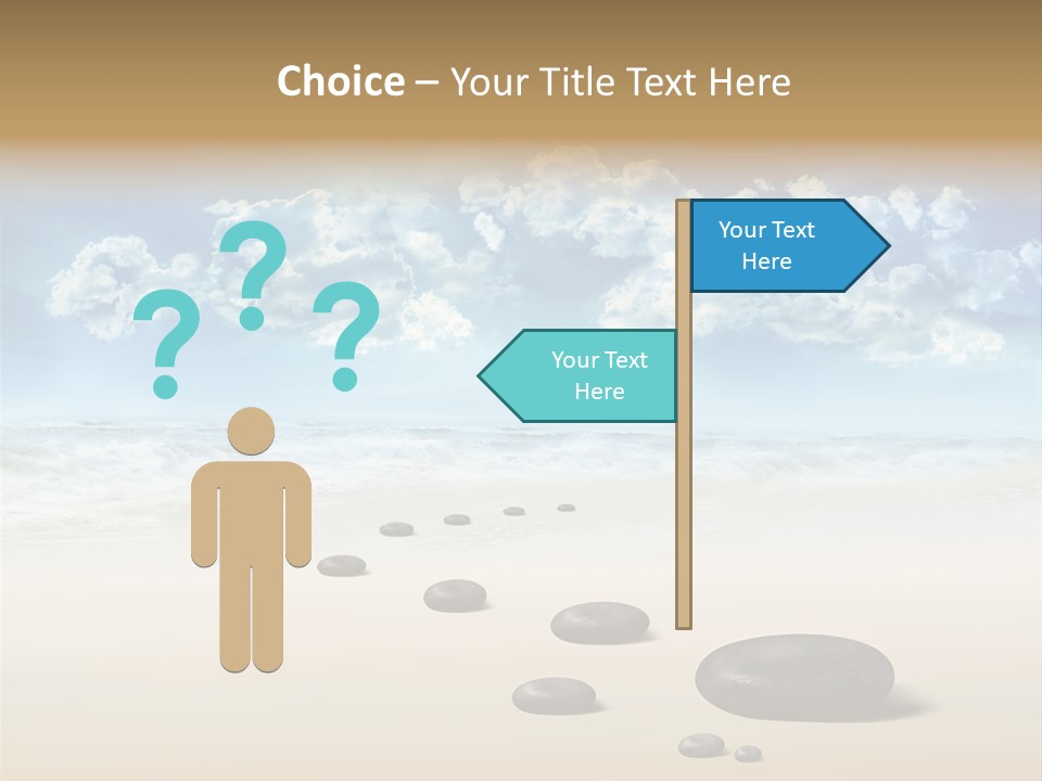 Corporeal Water Beach PowerPoint Template
