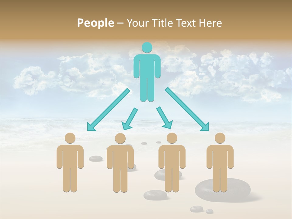 Corporeal Water Beach PowerPoint Template
