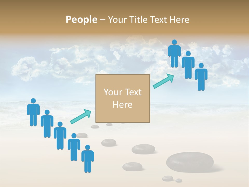 Corporeal Water Beach PowerPoint Template