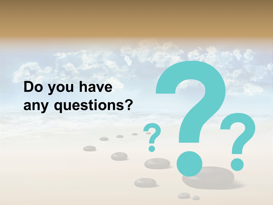 Corporeal Water Beach PowerPoint Template