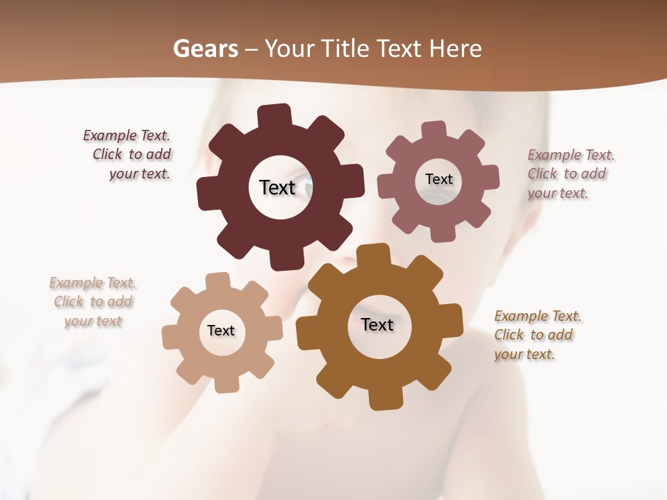 Person Life Kid PowerPoint Template