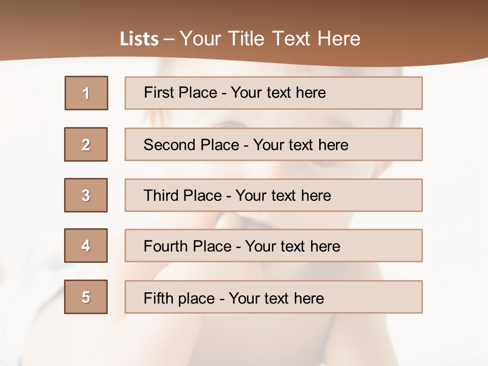 Person Life Kid PowerPoint Template