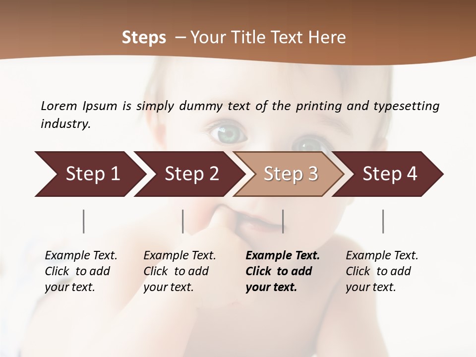 Person Life Kid PowerPoint Template