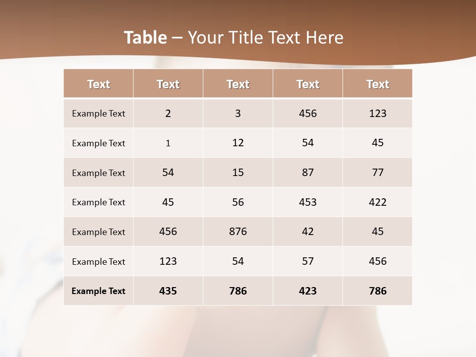 Person Life Kid PowerPoint Template