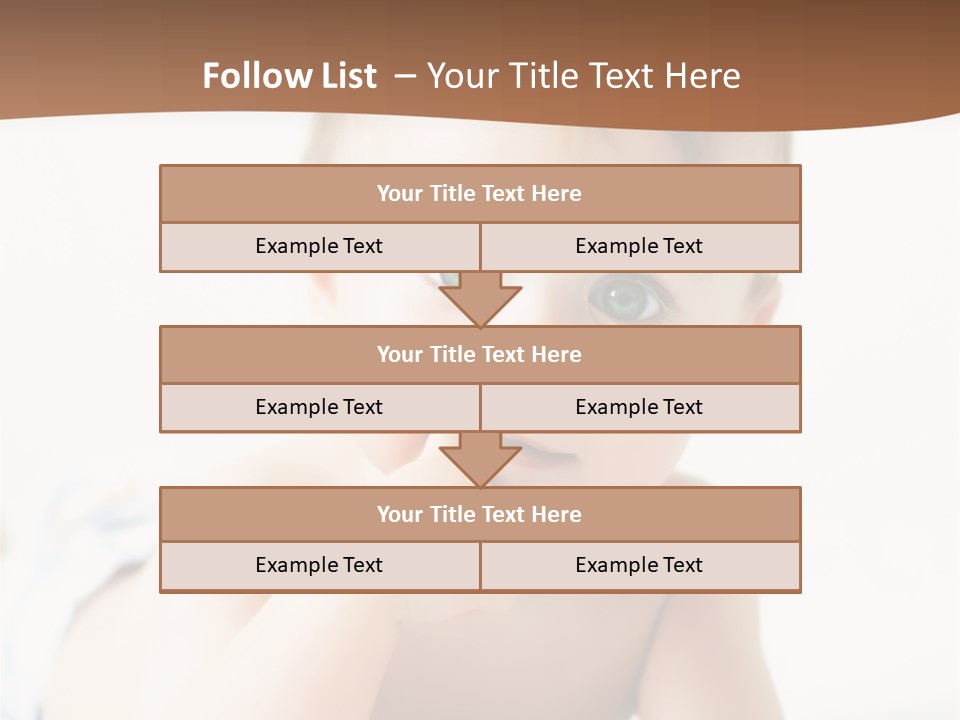 Person Life Kid PowerPoint Template