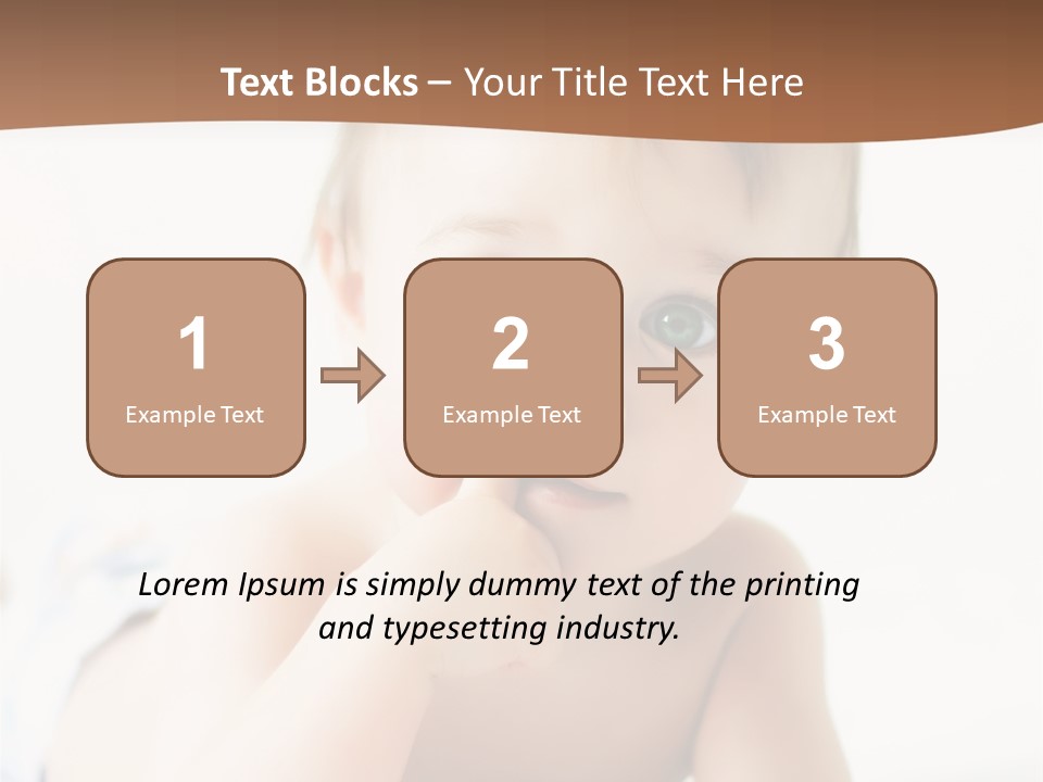 Person Life Kid PowerPoint Template