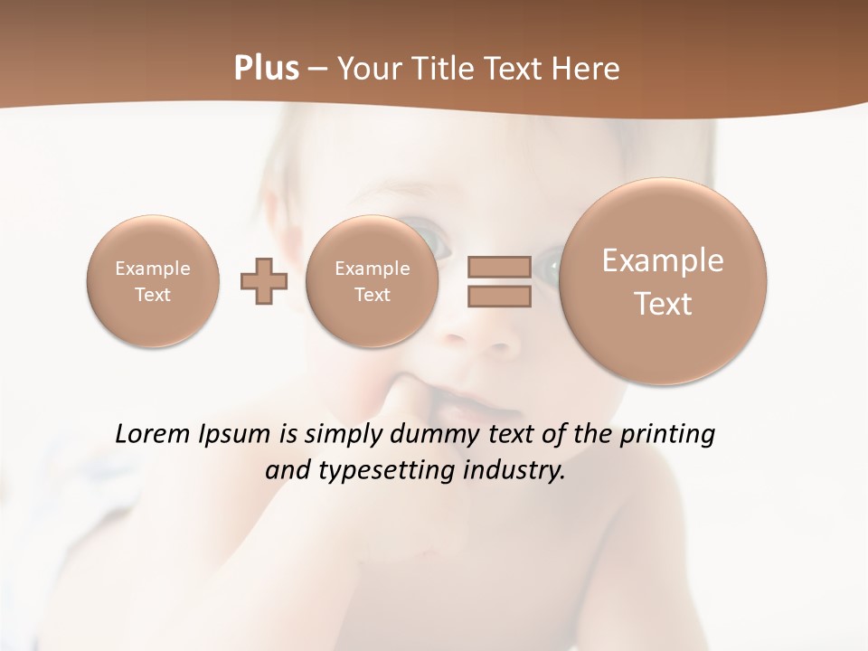 Person Life Kid PowerPoint Template