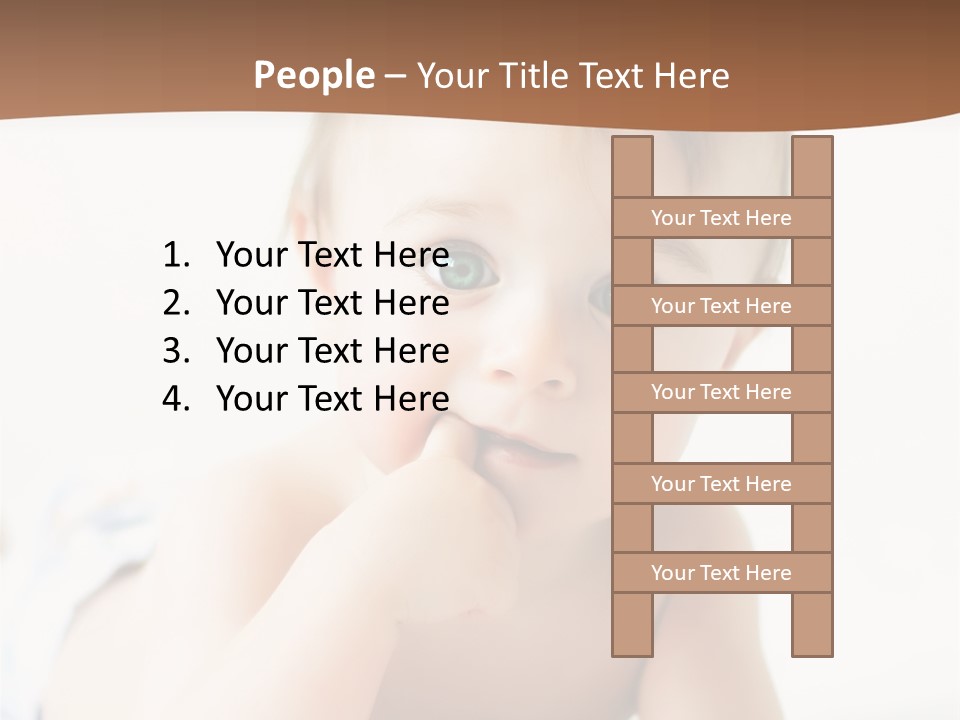 Person Life Kid PowerPoint Template