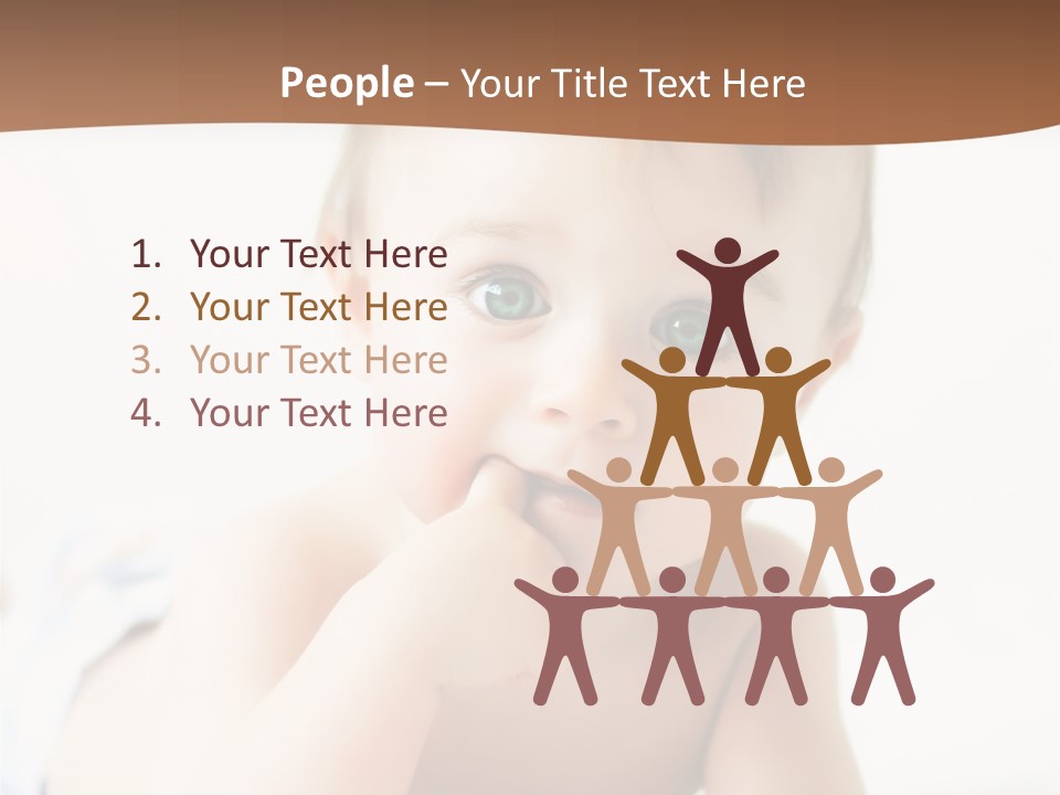 Person Life Kid PowerPoint Template