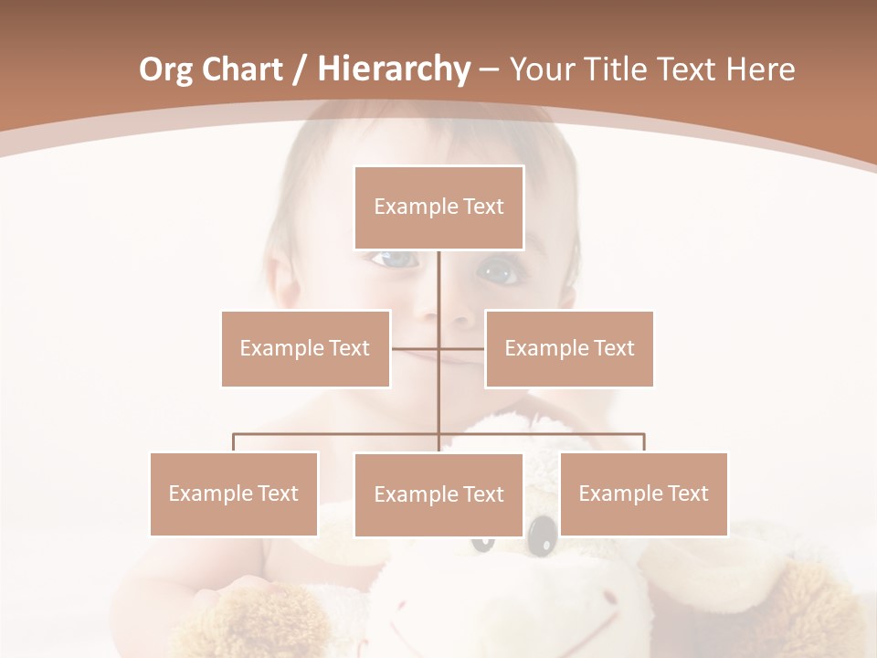 Playing Pink Caucasian PowerPoint Template