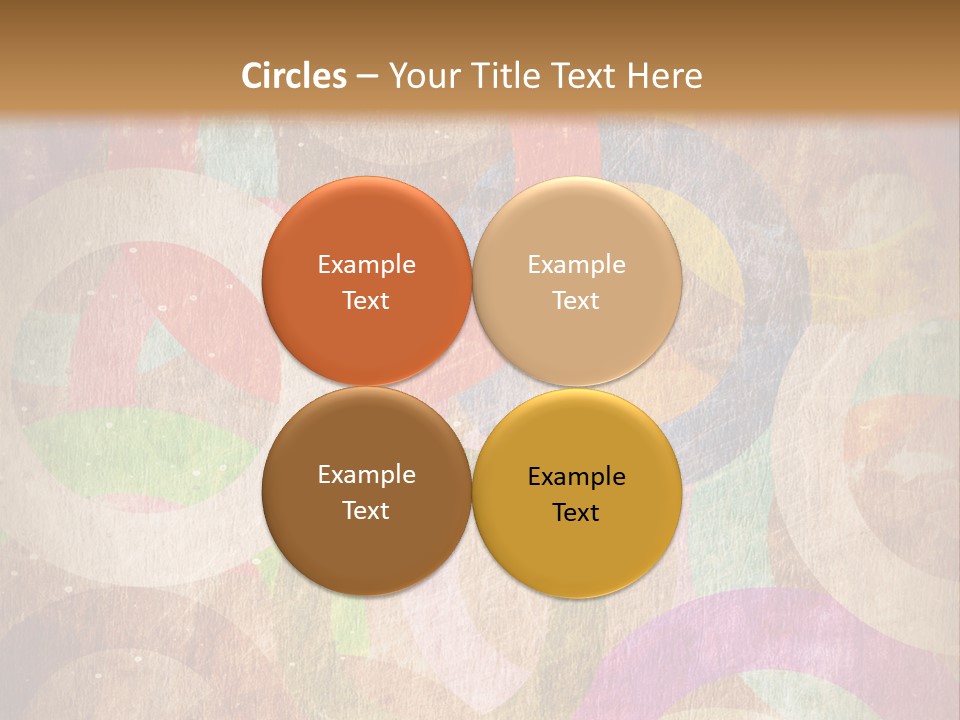 Strip Crossing Retro PowerPoint Template