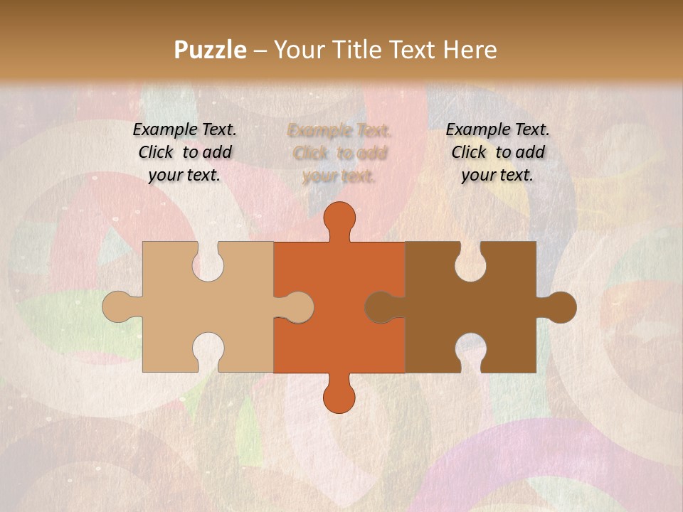 Strip Crossing Retro PowerPoint Template