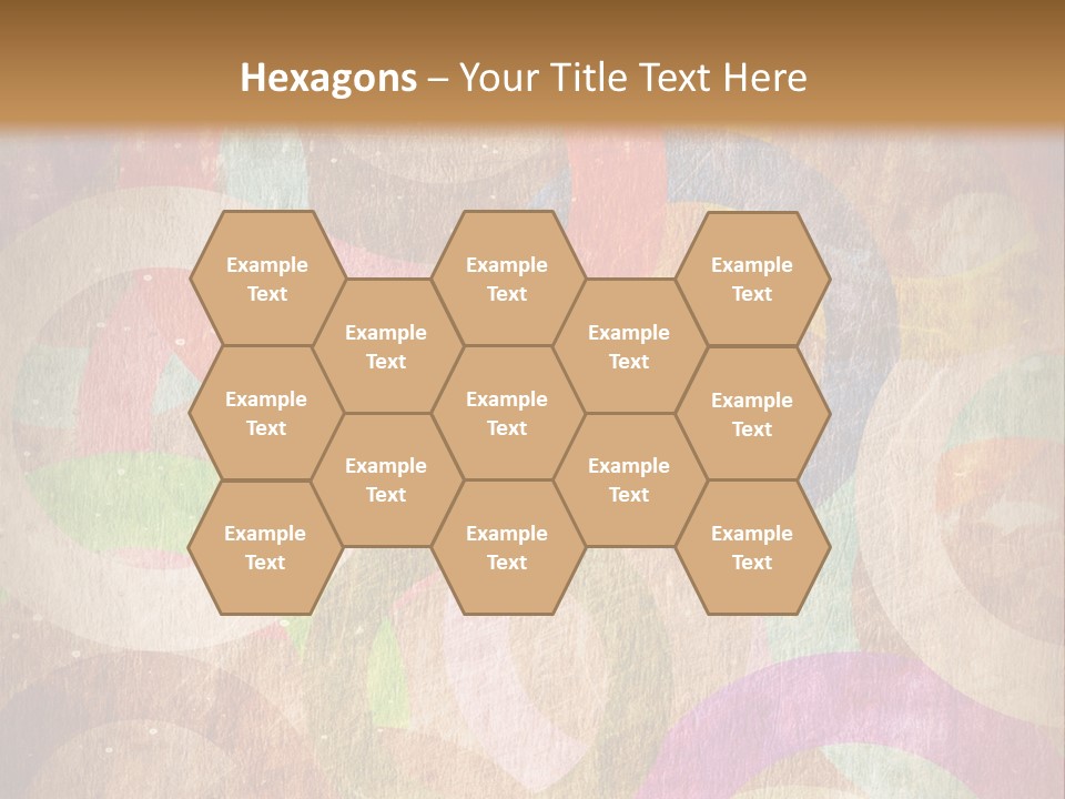 Strip Crossing Retro PowerPoint Template