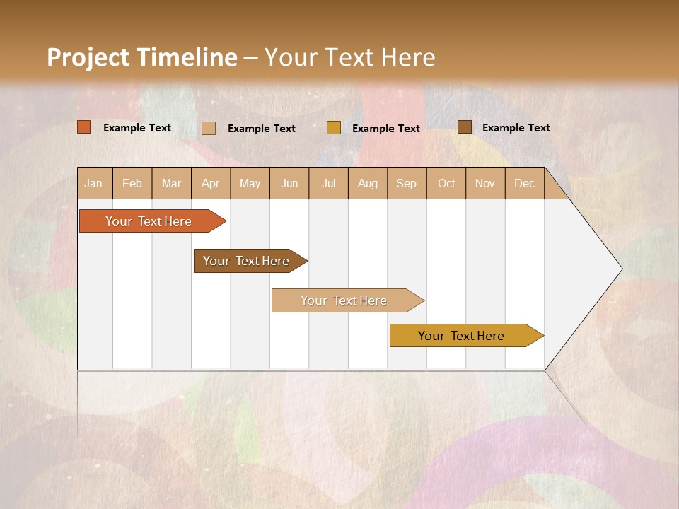 Strip Crossing Retro PowerPoint Template