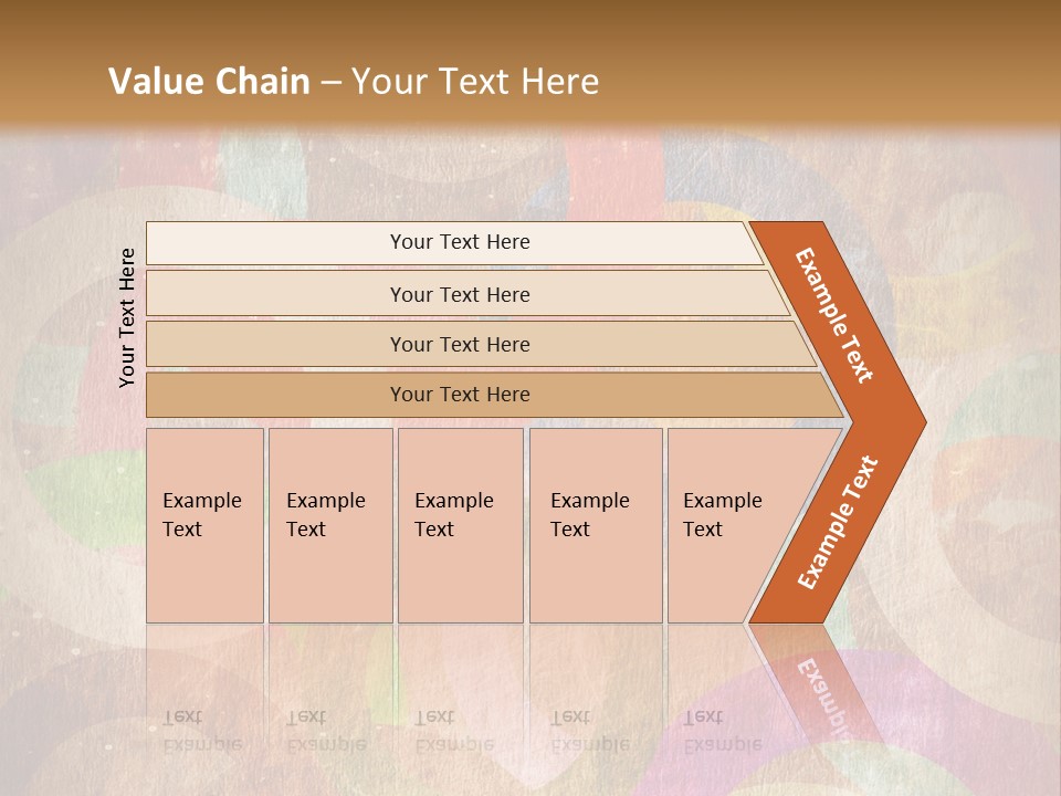 Strip Crossing Retro PowerPoint Template