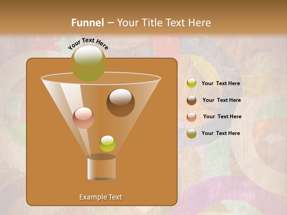 Strip Crossing Retro PowerPoint Template