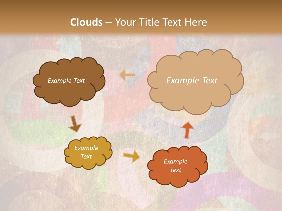 Strip Crossing Retro PowerPoint Template