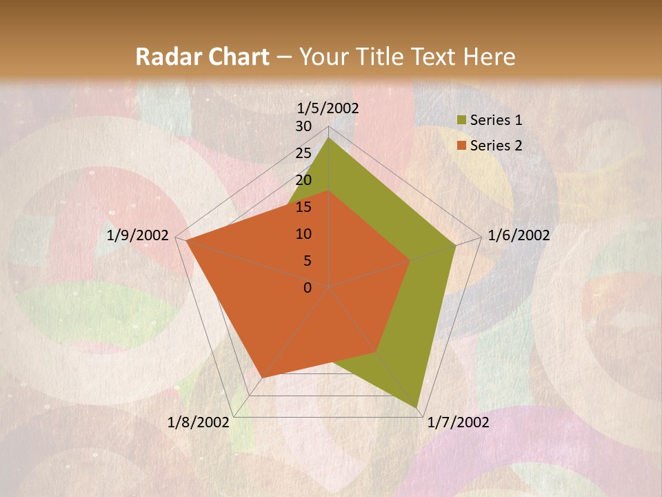 Strip Crossing Retro PowerPoint Template
