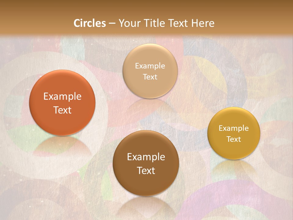 Strip Crossing Retro PowerPoint Template