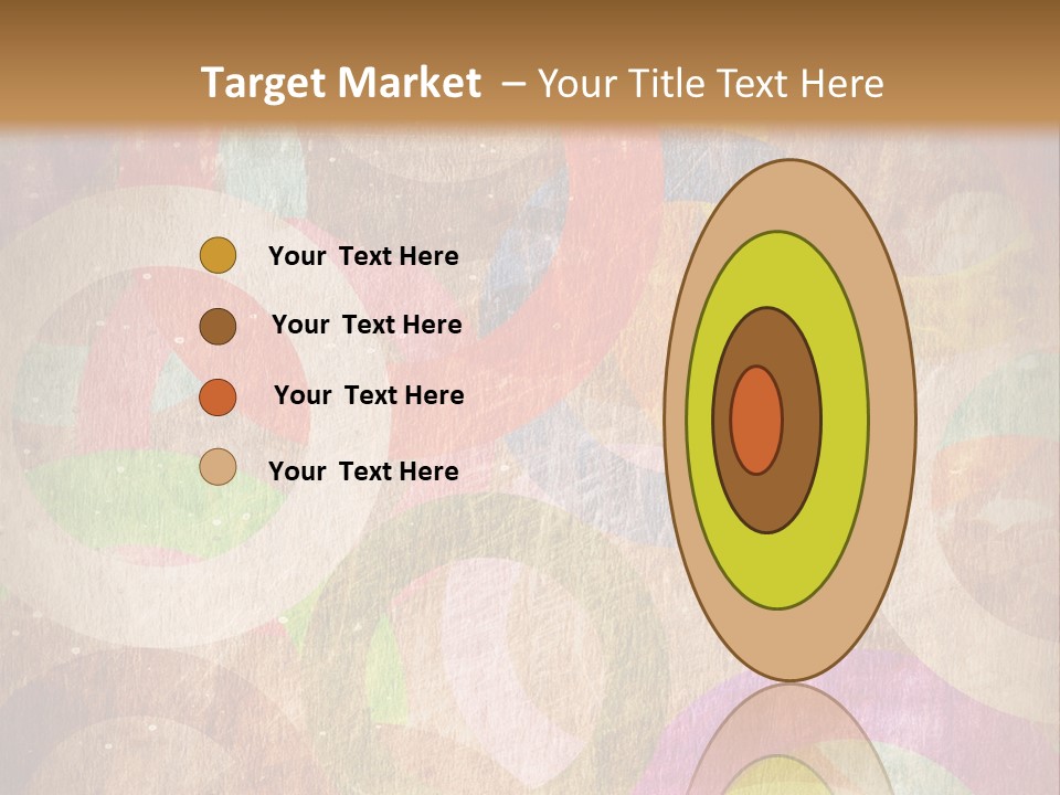 Strip Crossing Retro PowerPoint Template