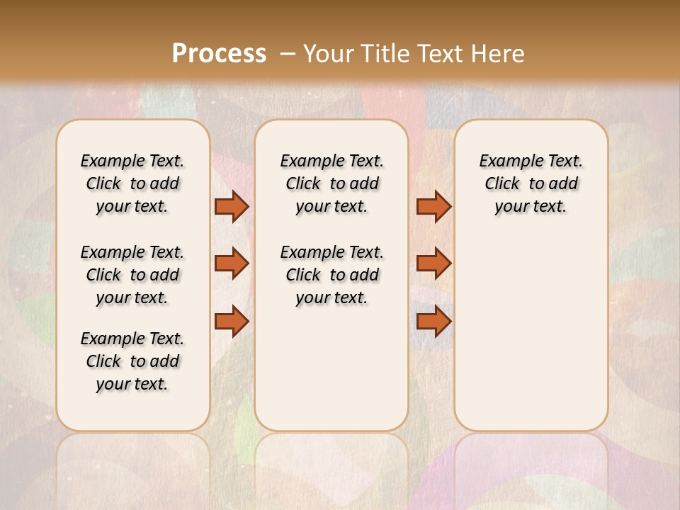 Strip Crossing Retro PowerPoint Template