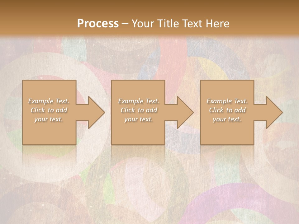 Strip Crossing Retro PowerPoint Template