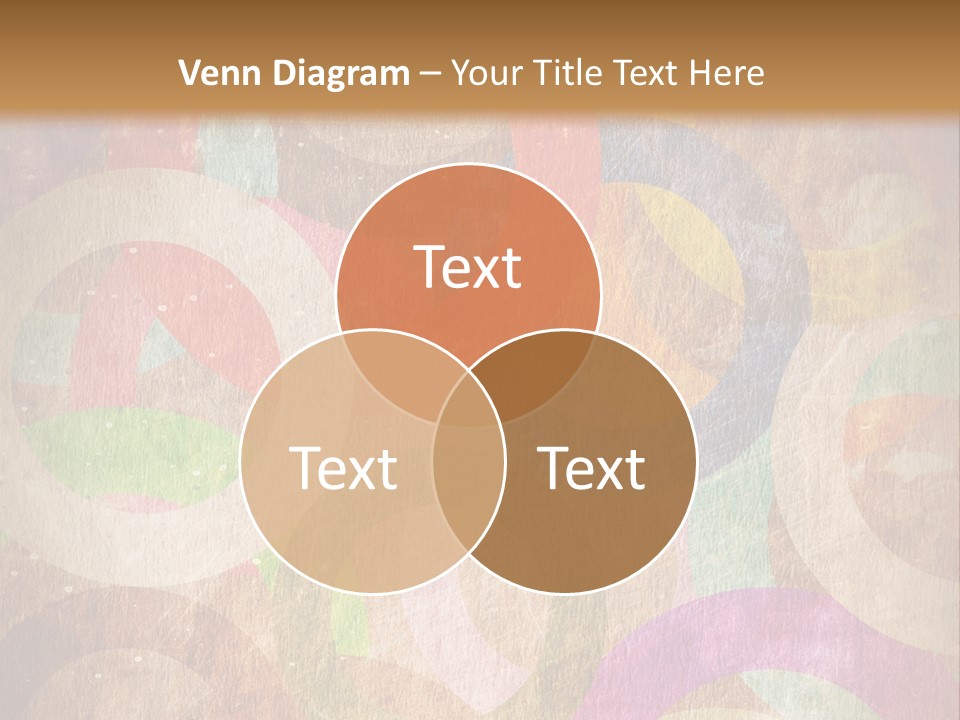 Strip Crossing Retro PowerPoint Template