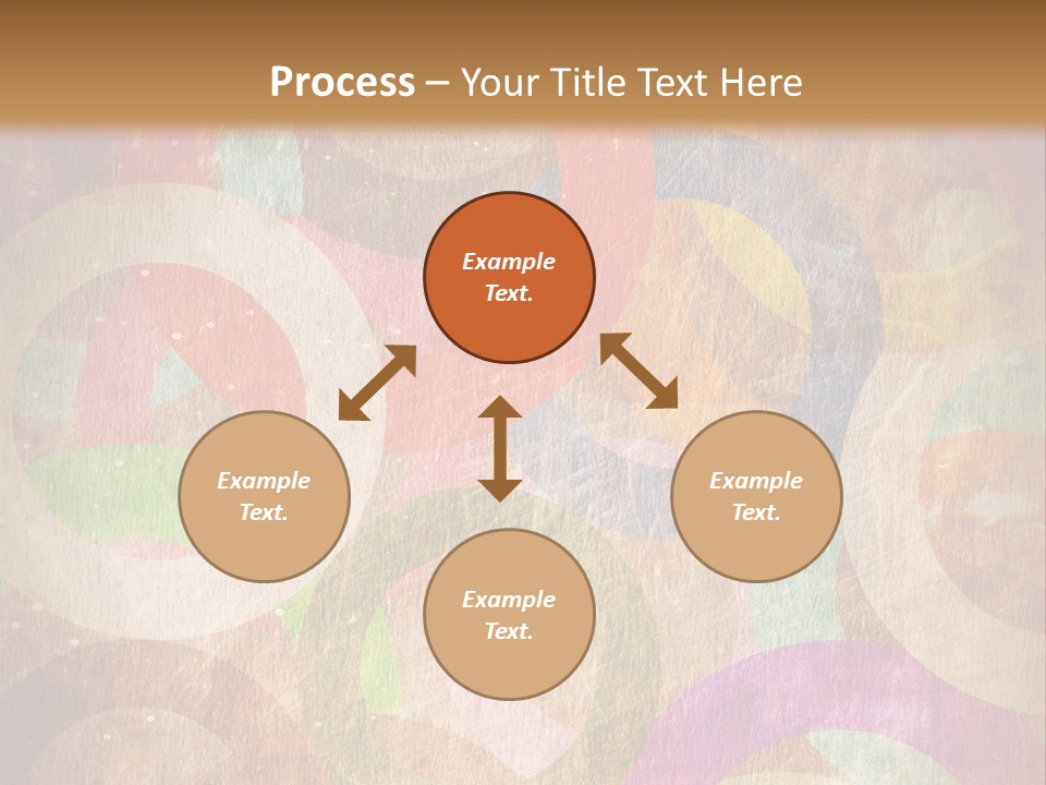 Strip Crossing Retro PowerPoint Template