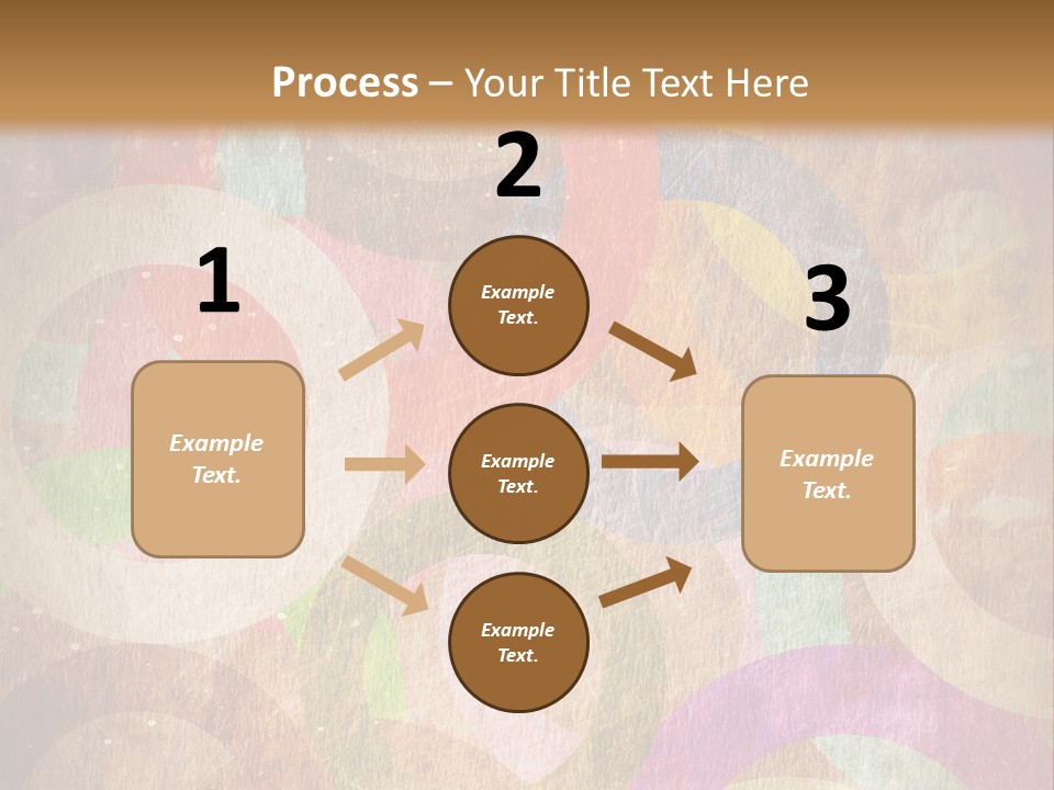 Strip Crossing Retro PowerPoint Template