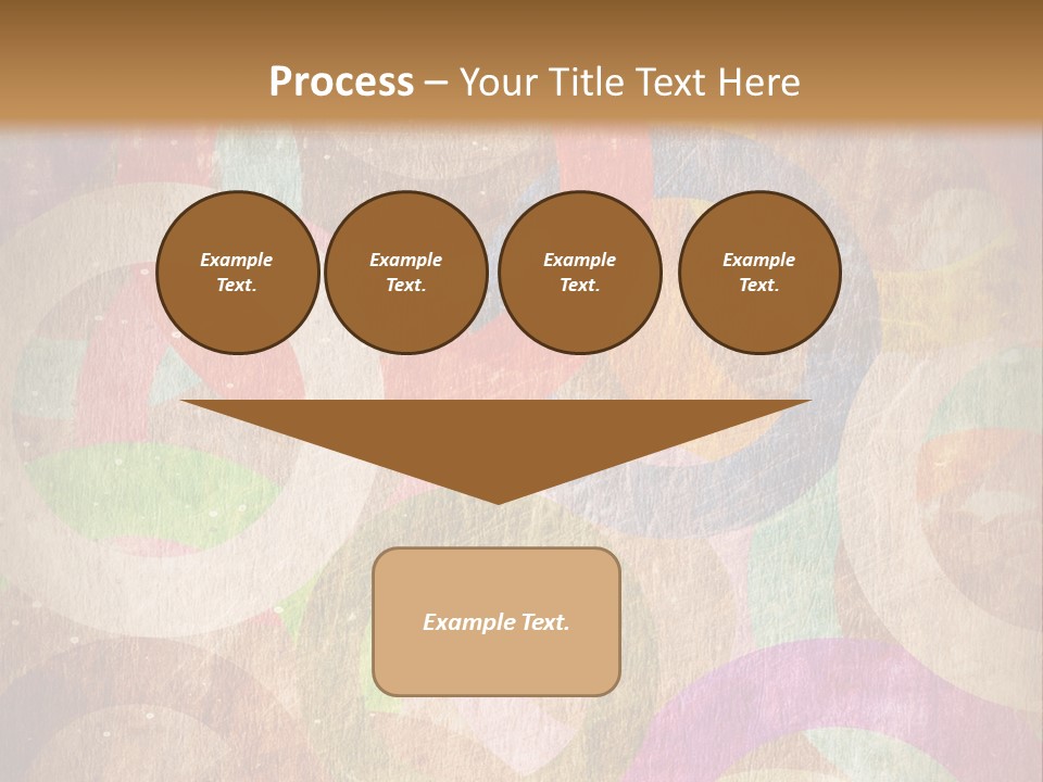 Strip Crossing Retro PowerPoint Template