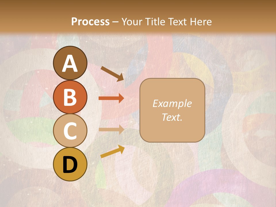 Strip Crossing Retro PowerPoint Template