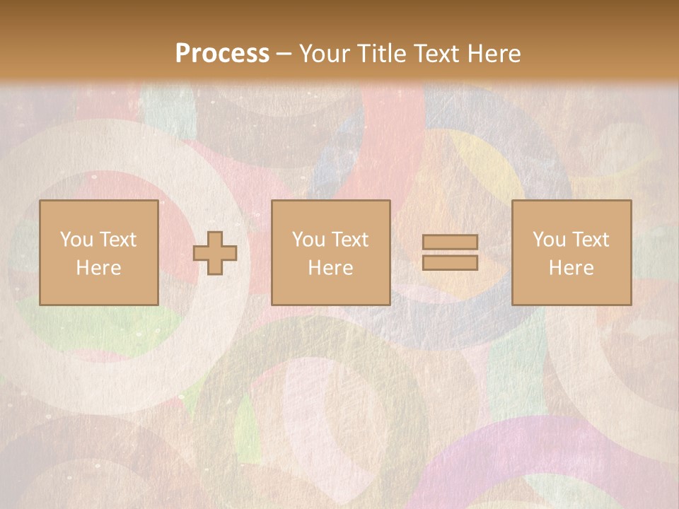 Strip Crossing Retro PowerPoint Template