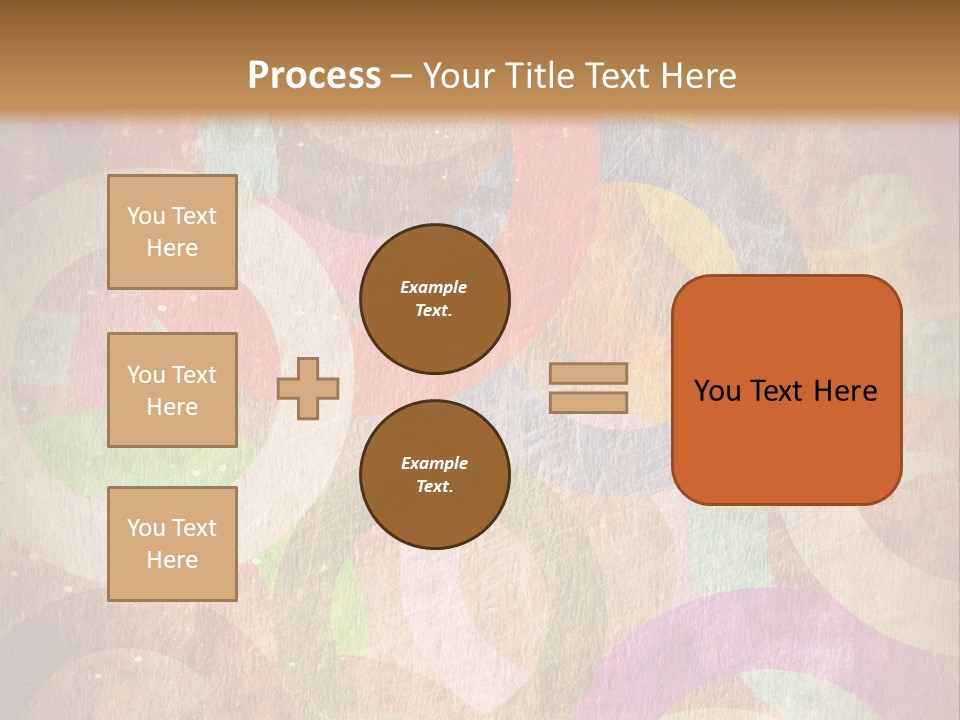 Strip Crossing Retro PowerPoint Template