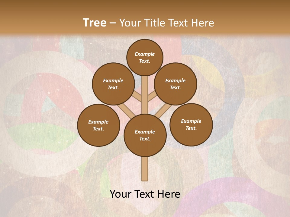 Strip Crossing Retro PowerPoint Template