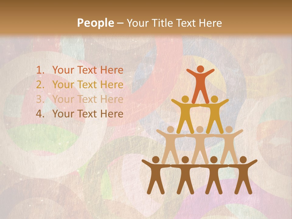 Strip Crossing Retro PowerPoint Template