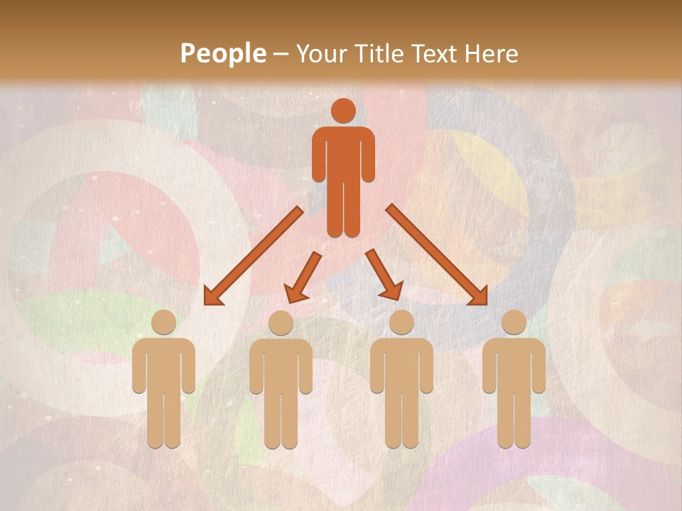 Strip Crossing Retro PowerPoint Template