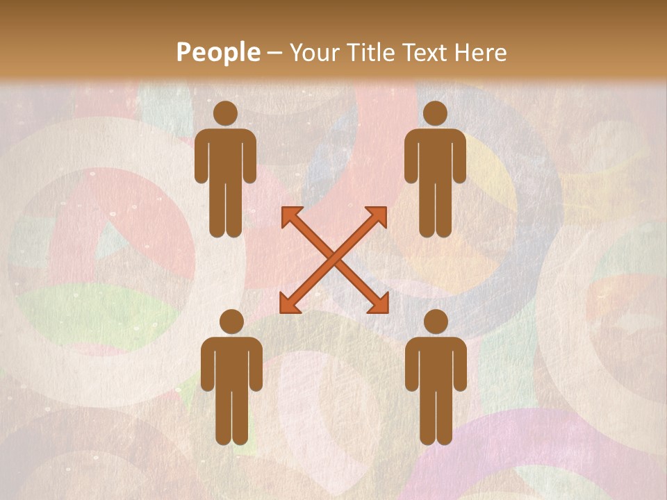 Strip Crossing Retro PowerPoint Template