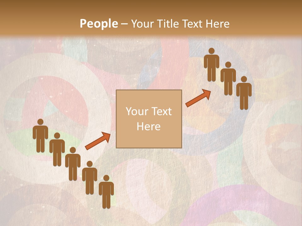 Strip Crossing Retro PowerPoint Template