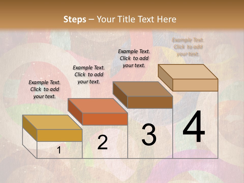 Strip Crossing Retro PowerPoint Template