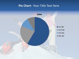 Ski Vacation Sun PowerPoint Template