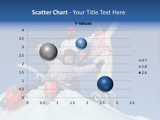 Ski Vacation Sun PowerPoint Template