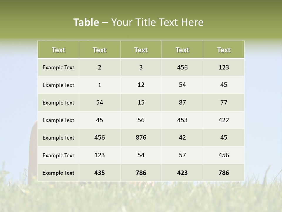 Peaceful Young Femininity PowerPoint Template