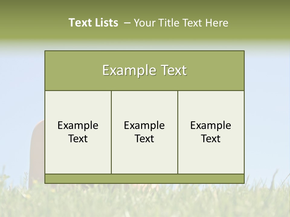 Peaceful Young Femininity PowerPoint Template