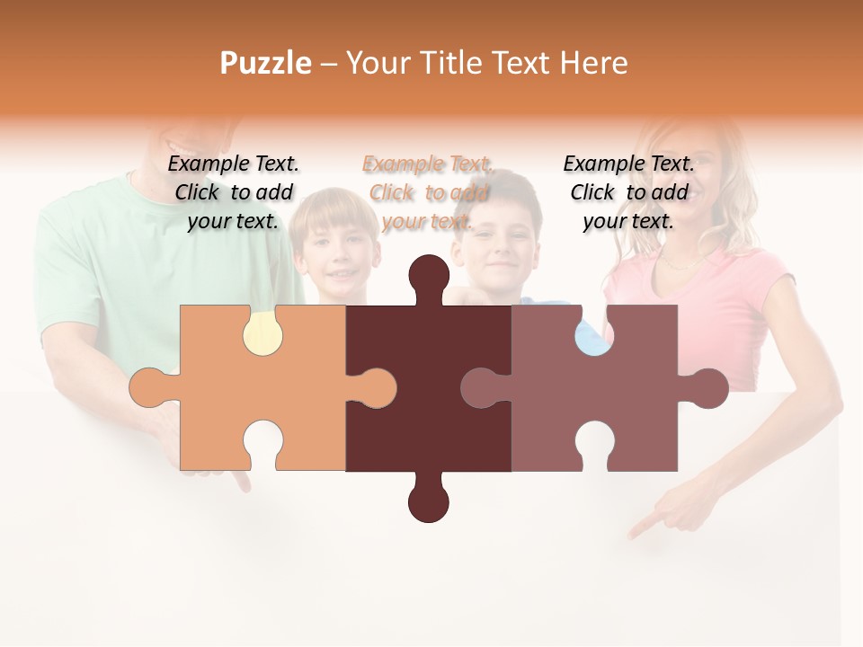 People Child Mom PowerPoint Template